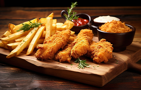 Chicken Strips & Chips